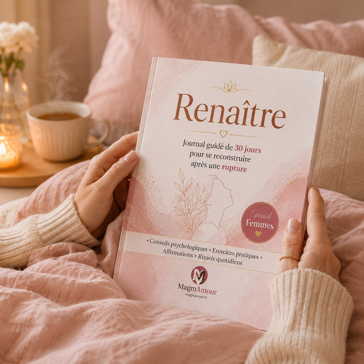 Renaître — Journal guidé de 30 jours pour se reconstruire après une rupture